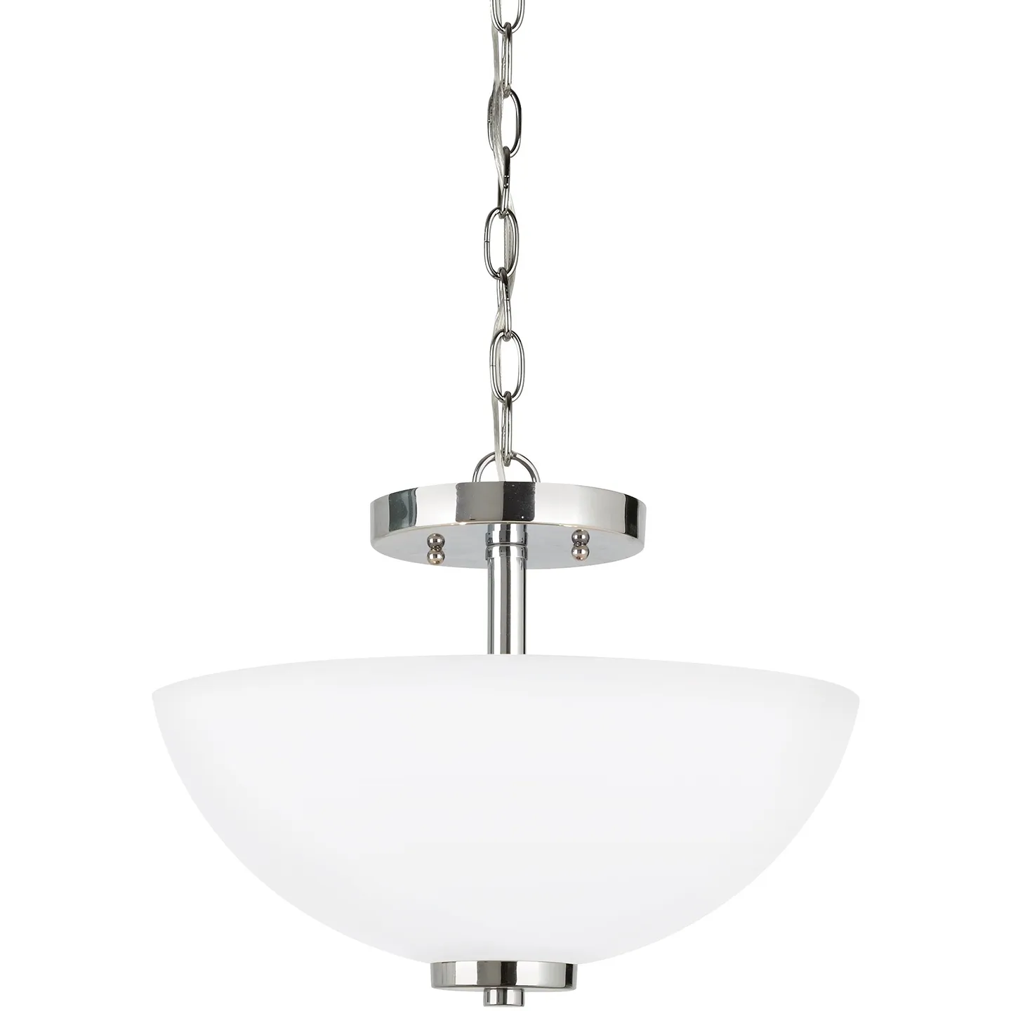 Oslo Two Light Semi-Flush Convertible Pendant