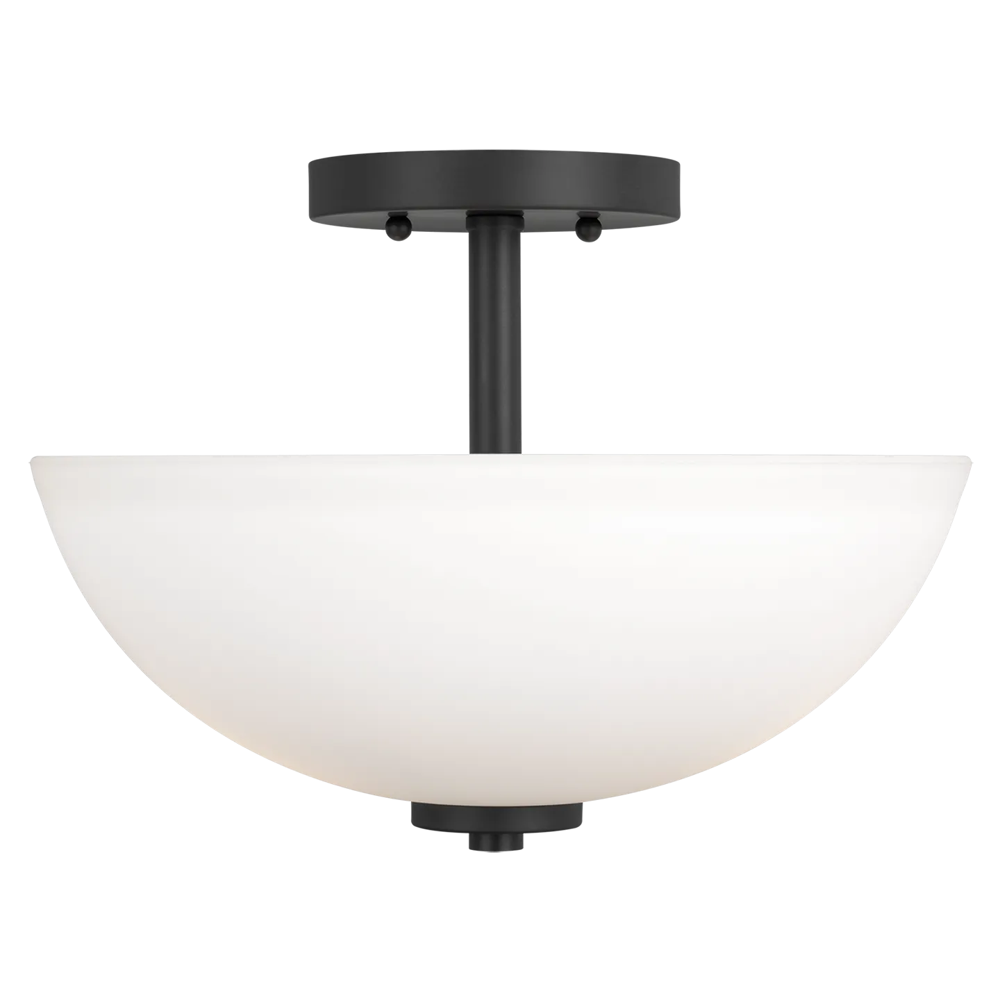 Oslo Two Light Semi-Flush Convertible Pendant