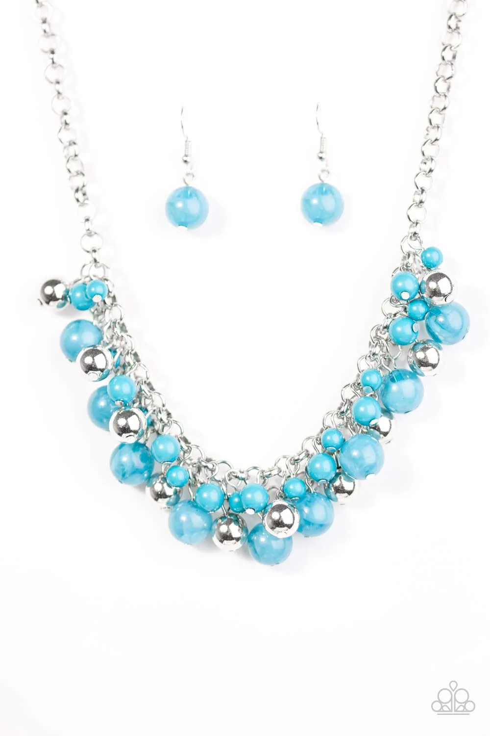 Paparazzi Necklace - For The Love Of Fashion- Blue