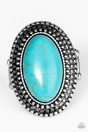 Paparazzi Ring ~ Country Girl Chic - Blue