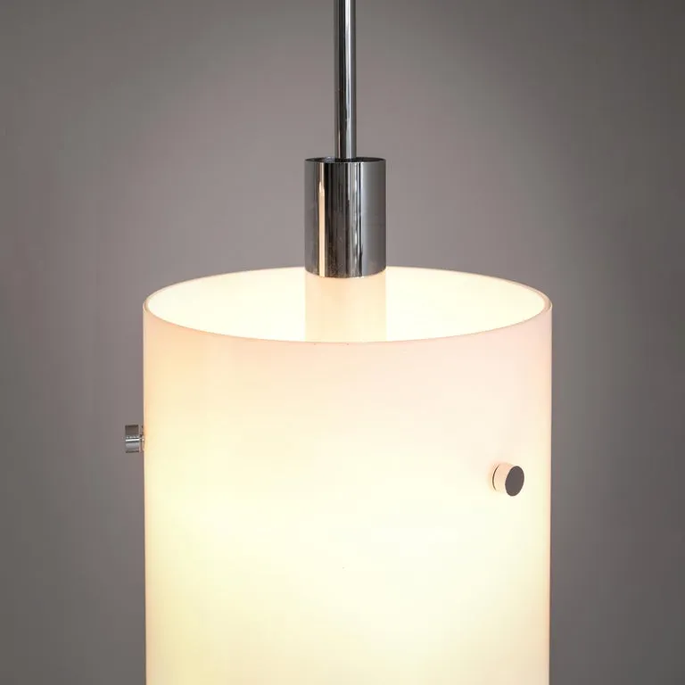 Pendant Lamps with White Glass Shade