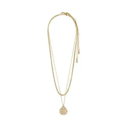 Pilgrim Nomad Necklace Gold Plated