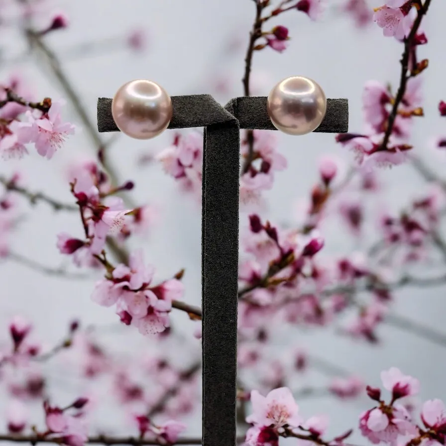 PURPLISH EDISON PEARL EARRINGS