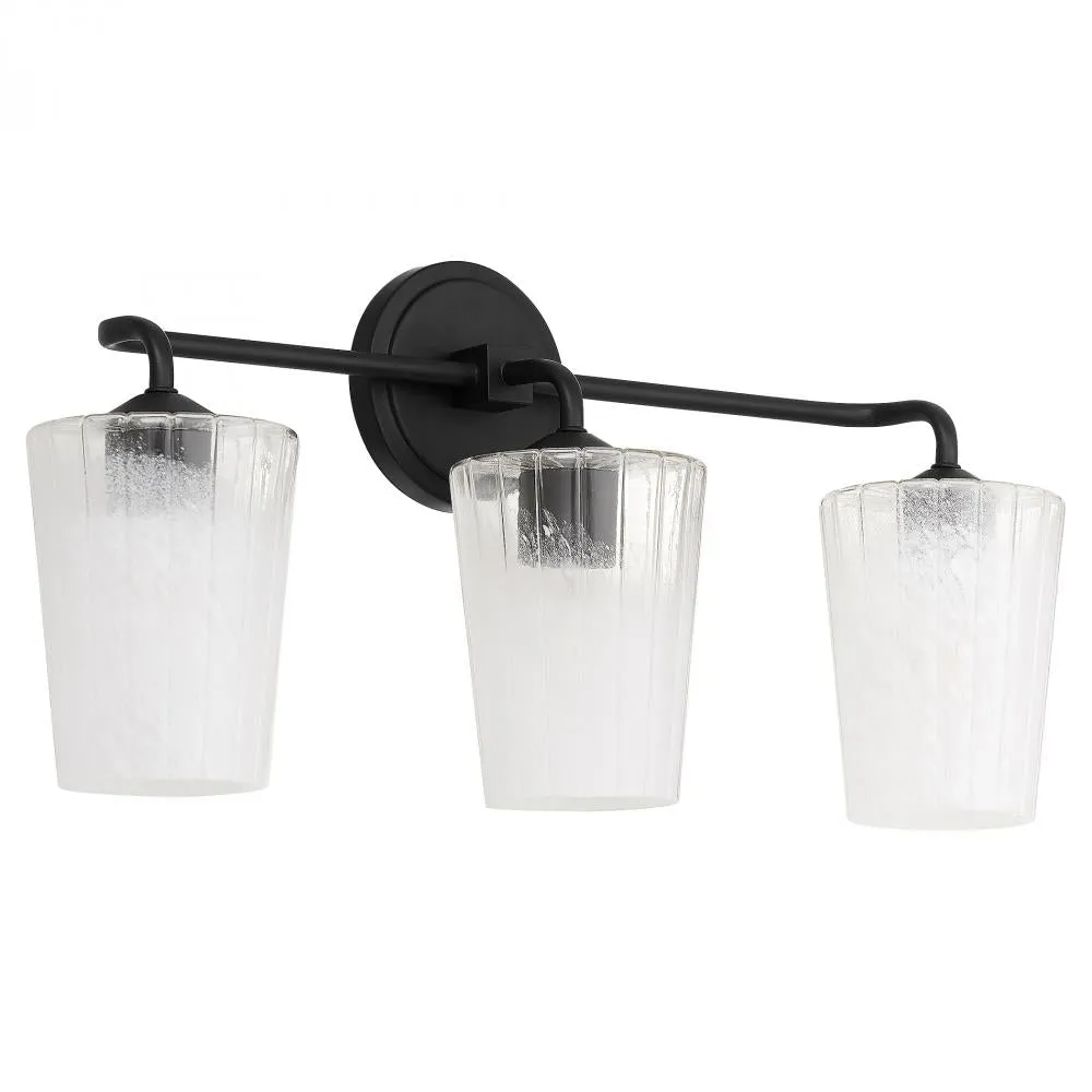 Quorum International MARIPOSA 5238-3-59 Bathroom Fixture - Matte Black