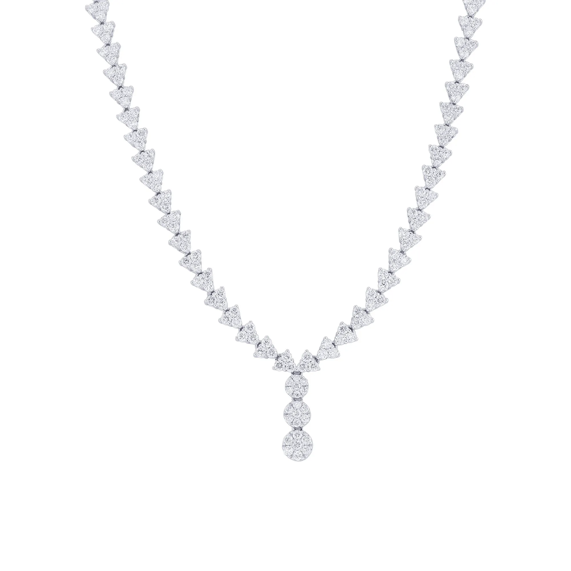 Raddix Diamond Drop Necklace