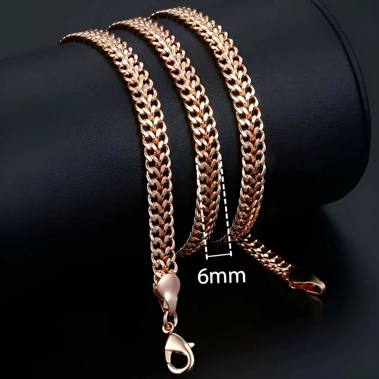 Rose Gold Rope Chains