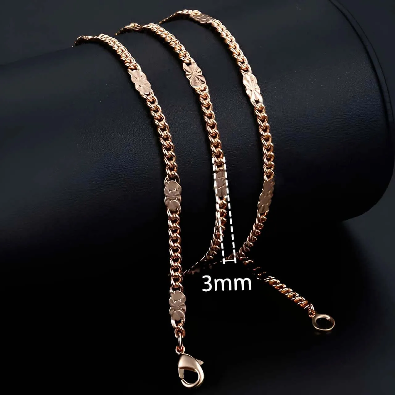 Rose Gold Rope Chains