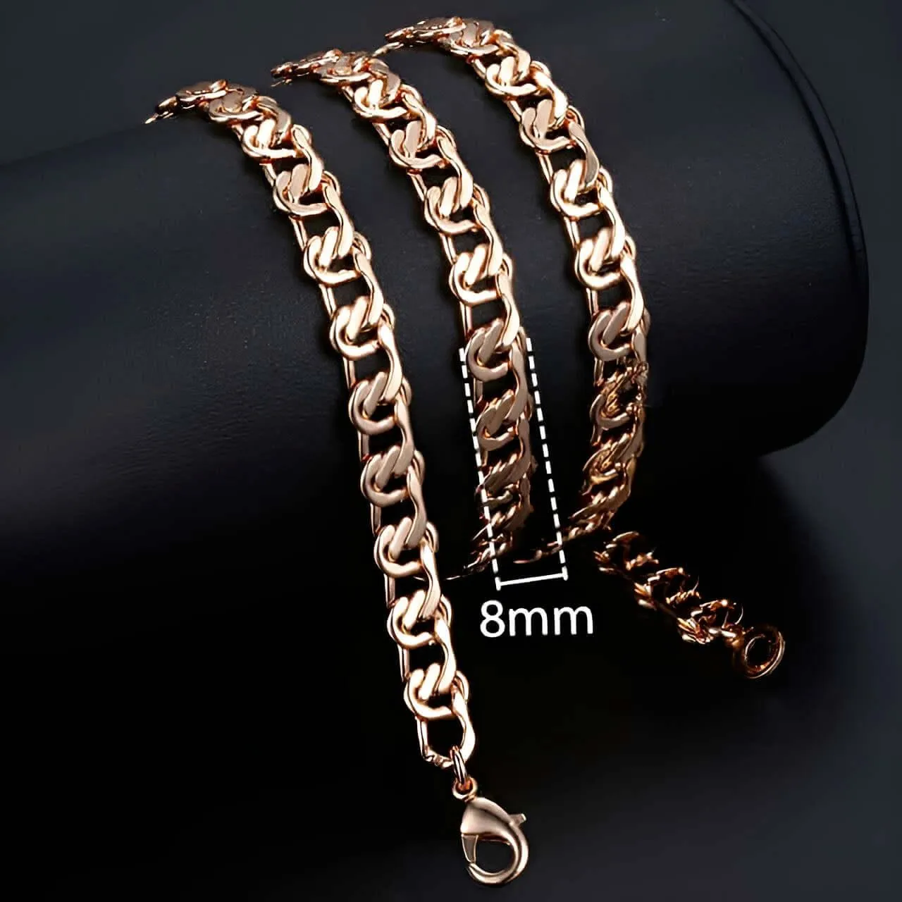 Rose Gold Rope Chains