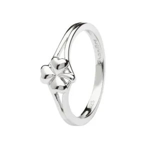 ShanOre Sterling Silver Shamrock Ring