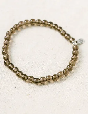 Smoky Quartz Mini Gemstone Bracelet