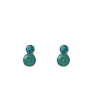 SODINI ESSENZA EARRINGS IN GREEN