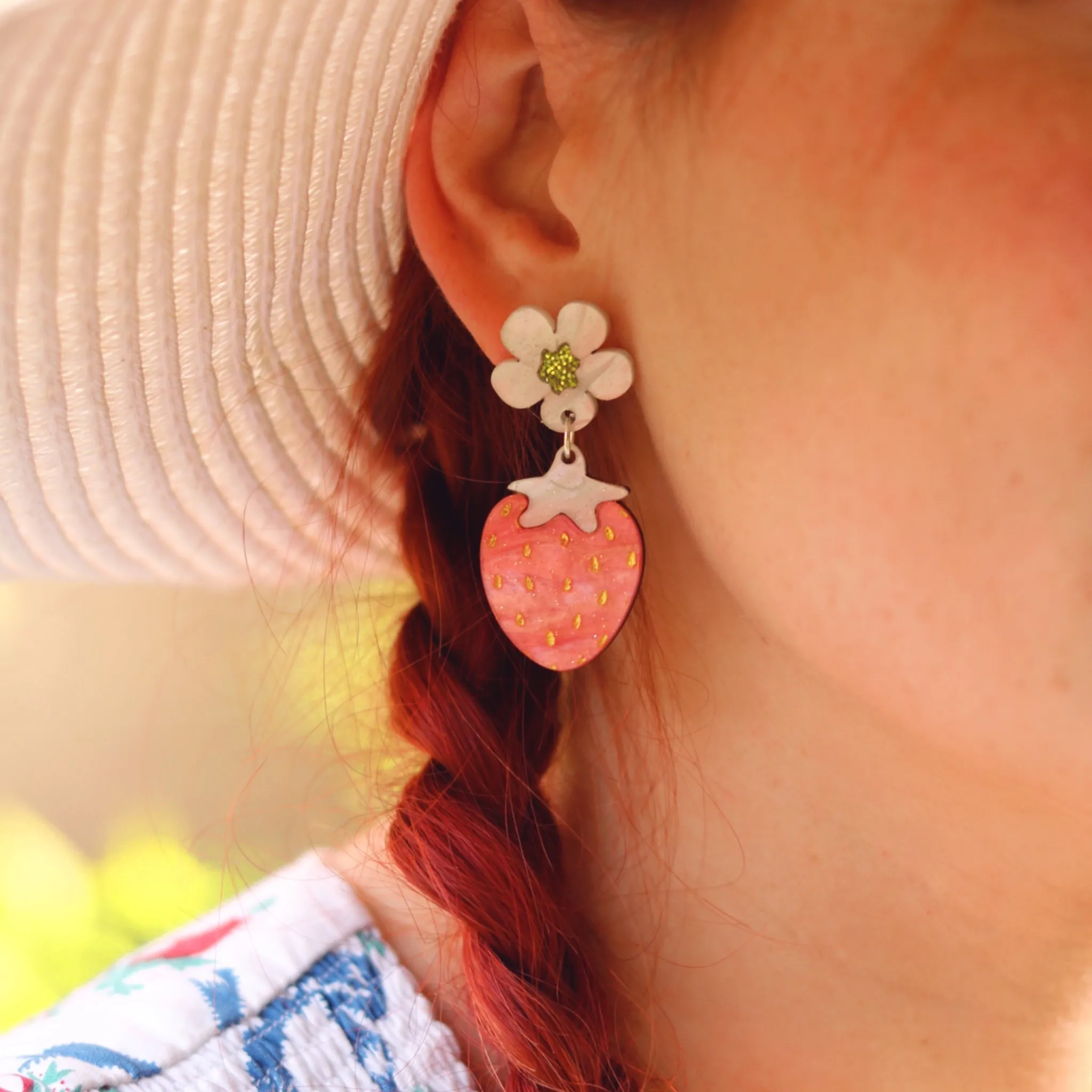 Strawberry Earrings