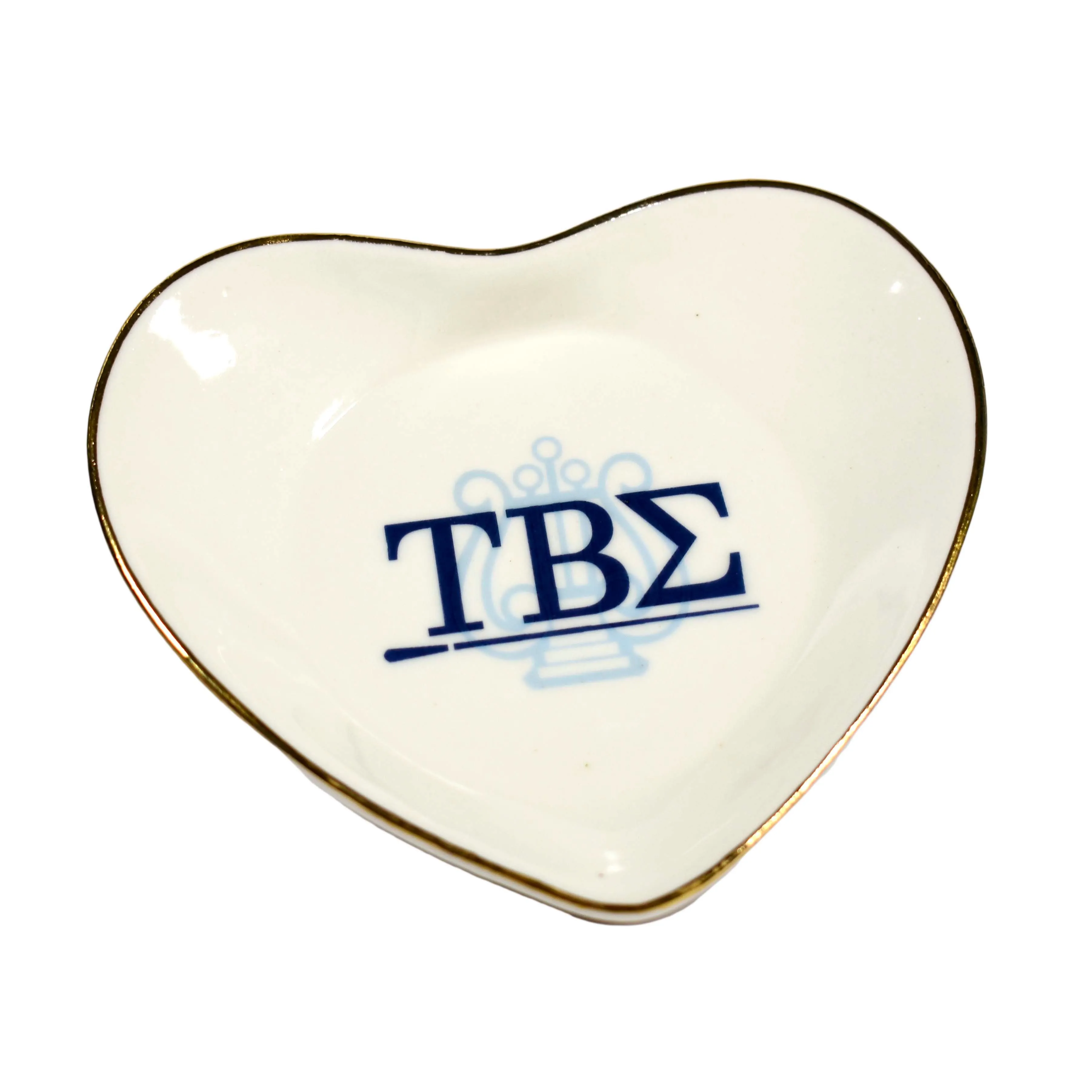 Tau Beta Sigma Ceramic Ring Dish