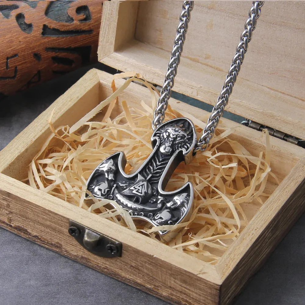 Thor Axe Viking Necklace