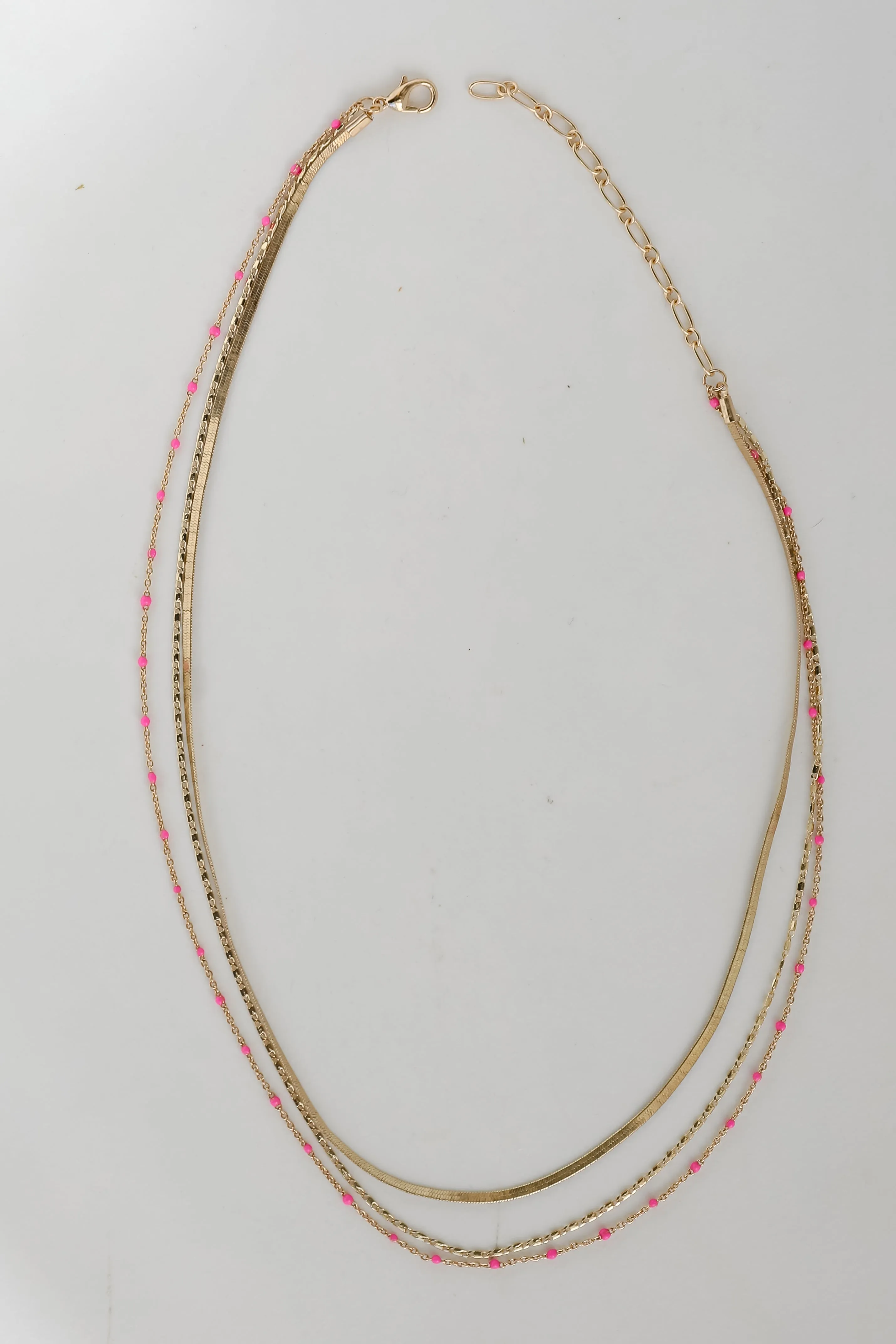 Tori Gold Layered Chain Necklace