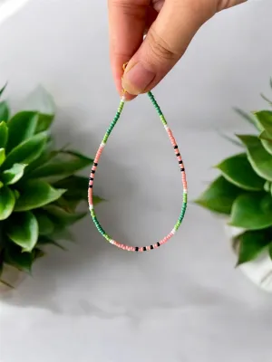 WATERMELON ANKLET