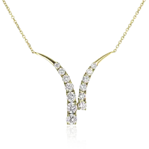 ZP1000 Pendant in 14k Gold with Diamonds