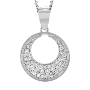 ZP1186 Pendant in 14k Gold with Diamonds